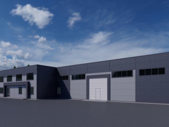 Производственный цех из сэндвич панелей