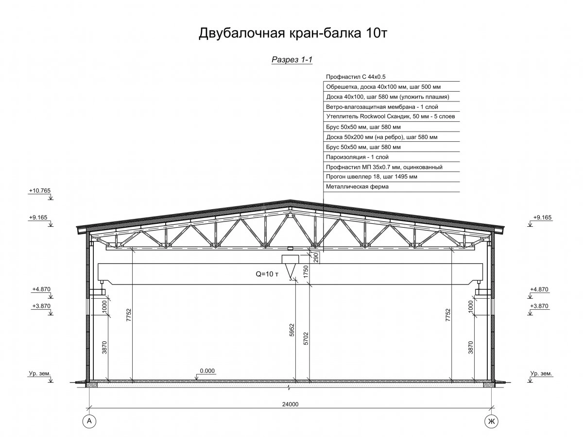 3D визуализация Производственное здание из сэндвич-панелей - фото 20