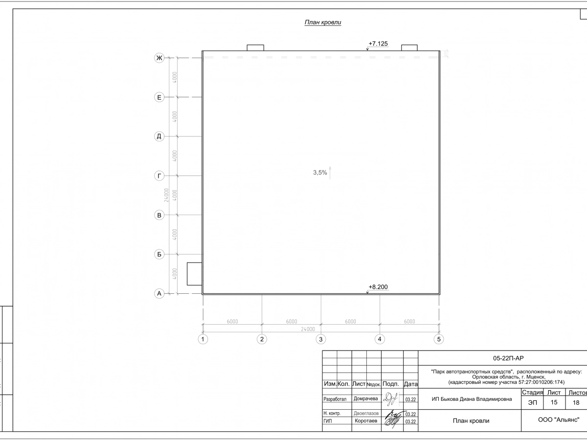 Планировка СТО с АБК из сэндвич-панелей -  фото 18