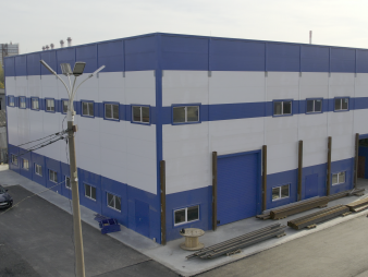 Склад из сэндвич-панелей