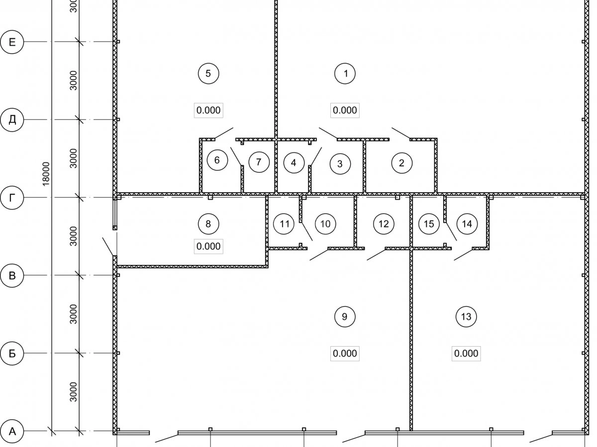 Планировка Проект павильона из сэндвич-панелей -  фото 2