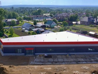 Магазин из сэндвич-панелей